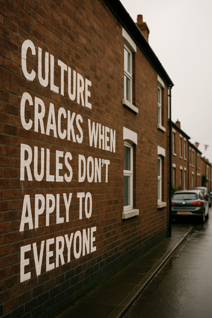 When the Rules Don’t Apply to Everyone 1 Culture Cracks 1