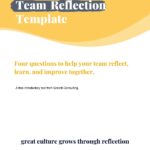 Quarterly Team Reflection - Free Resource Download